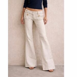 Z. Cavaricci Y2K Low Rise Hip Hugger Jeans Size 30